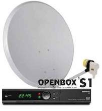 Комплект НТВ+ с ресивером Openbox S1 и антенной 0,85