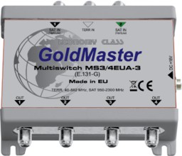 Мультисвитч GoldMaster MS3/4EUA-3