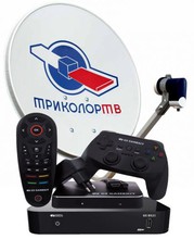 Комплект Триколор ТВ UHD 4K на 2 ТВ с GS B528 и GS Gamekit