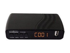 Цифровой DVB-T2/DVB-C ресивер GoldMaster T-727HDI